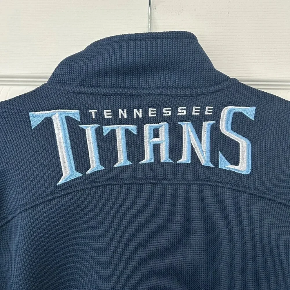 NWT NFL Team Apparel TENNESSEE TITANS Embroidered pullover Jacket Small MSRP $90